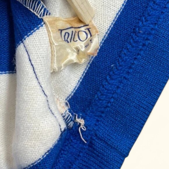 GITANE Noret France Vintage 1970's Cycling Bike Knitted Jersey Sweater Men's M - Picture 6 of 10